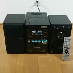 パナソニック 5CD MD SD カセット 再生、録音 ミニコンポ 中古のサムネイル