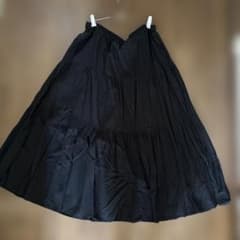 ロングスカート ブラック