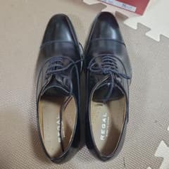 REGAL315R 黒レザー ドレスシューズ 25.5cm - メルカリ