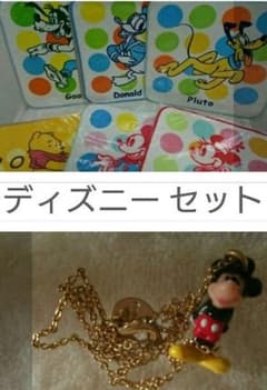 ♦️ ミッキー ネックレス & ディズニーハンカチ セットのサムネイル