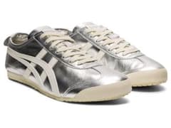 onitsuka tiger メタリックスニーカー シルバーのサムネイル