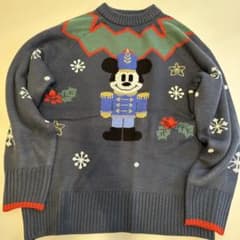 ディズニー ミッキー ニット セーター 長袖 クリスマスのサムネイル