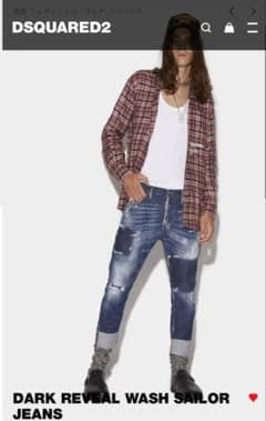 DSQUARED2 ディースクエアード 美品 SAILOR JEAN デニム - メルカリ
