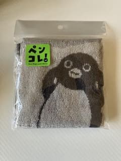Suicaのペンギン ハンドタオル グレー 今治産
