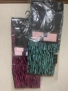 EGOIST 浴衣 帯 ゼブラ柄 グリーン　ピンク　2着セットのサムネイル