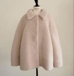 ohga ムートンコート ライトベージュM - メルカリ