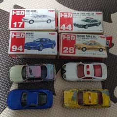 トミカ　4台セットです。のサムネイル