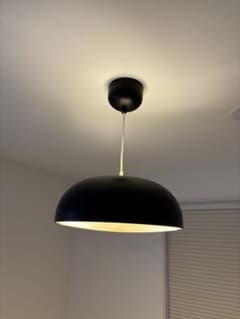 【電球・説明書付】IKEA ニーモーネ 40cm チャコール 動作確認済のサムネイル