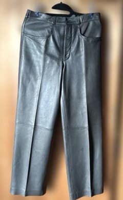 SAINT LAURENT rive gauche メンズ レザーパンツのサムネイル