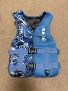 JIURAN ライフジャケット ブルー Lサイズのサムネイル