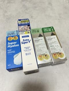 韓国ダイソー⭐︎VT リードルショット・ラッピングマスク・スーパーヒアルロン酸のサムネイル