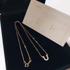 【hoshi☆様専用】馬の蹄・ホースシューネックレス/14kgfのサムネイル