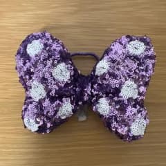ディズニーリボン　紫色のサムネイル