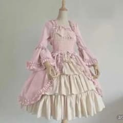 お姫様 ドレス ロリータ 宮殿風 中華ロリータ コスプレ 衣装 ワンピース