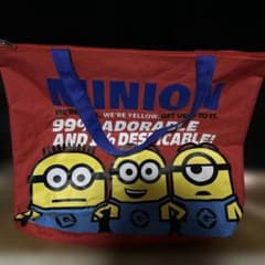 ミニオンズ エコバック トートバッグレッドのサムネイル