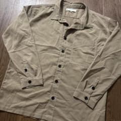 DRY STICK 長袖シャツ ベージュ Lサイズのサムネイル