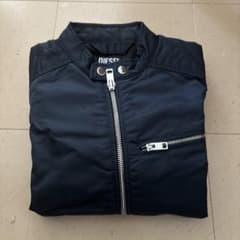 専用！DIESEL ネイビー シングルライダースジャケットのサムネイル