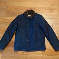 リアルマッコイズ N-1 デッキジャケット ネイビー - メルカリ