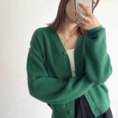 canal jean キャナルジーン　via j ニットカーディガンのサムネイル