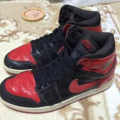 Air Jordan 1 OG bred 黒赤 2001のサムネイル