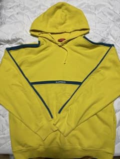 Supreme フーディー パーカー イエローのサムネイル