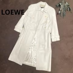 LOEWE ロエベ ラムレザーコート ロングコート 最高級 - メルカリ