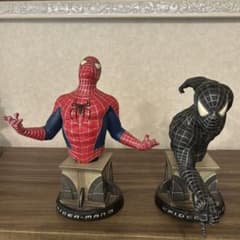 【指の破損多数】スパイダーマン3 ブラックスパイダーマンミニバストフィギュア 指の破損多数】スパイダーマン3 ブラックスパイダーマンミニバスト