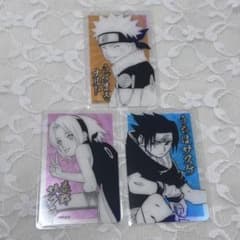 NARUTO ホロクリアカード ナルト サスケ サクラ - メルカリ