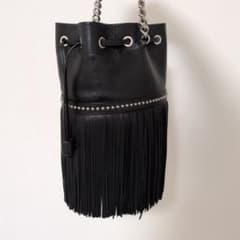 美品！J&M DAVIDSON フリンジ カーニバル ミニ ブラックのサムネイル