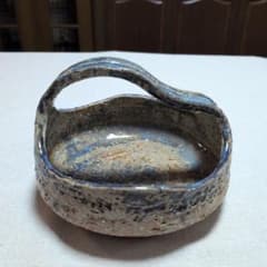神懸焼　室井香悦　茶道具　在銘　鉢　菓子器 茶道具 神懸焼手鉢 菓子鉢 室井香悦造 共布 共箱入 - メルカリ