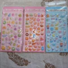 ちゅるちゅるジェルシール 3枚セットのサムネイル