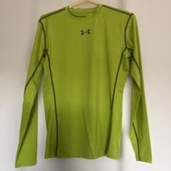 Under Armour EVO 長袖アンダーシャツ ライムグリーンのサムネイル