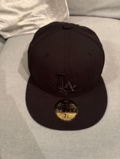 NEW ERA 59FIFTY LA ドジャース キャップ ブラックのサムネイル