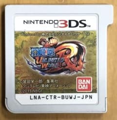 3DS ワンピース アンリミテッドワールドRのサムネイル