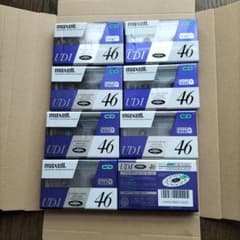 maxell UD1-46　8本　カセットテープのサムネイル
