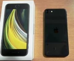 Apple iPhone SE 第2世代 SMフリー ブラック 64GB 外箱付のサムネイル