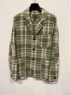 美品】Nigel Cabourn マドラスチェック 3ボタン ジャケット - メルカリ