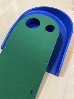 パターマット 大小2カップ ラウンド前にパター練習！のサムネイル