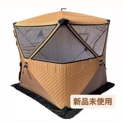 テントサウナ 4人用 家庭用 窓付き キャンプ キッズスペース 防寒