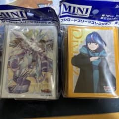 明導ヒカリ&時の運命者リィエルアモルタ スリーブ＆プレイマット ヴァンガード ヴァンガード】時の運命者 リィエル＝アモルタ、明導ヒカリ(未来