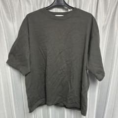 オーバーサイズ クルーネック Tシャツ チャコールグレーのサムネイル