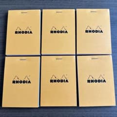 Rhodia Bloc No. 11 メモ帳 5x5インチ 80枚　６個のサムネイル
