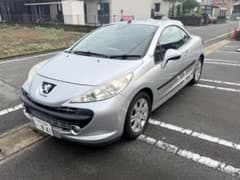 処分価格早い者勝ち❗️調子絶好調❗️PEUGEOT 207CC オープンカーのサムネイル