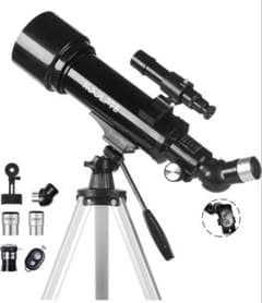 天体望遠鏡 口径70mm 天文屈折望遠鏡 高性能 スマホ対応 高倍率 望遠鏡のサムネイル