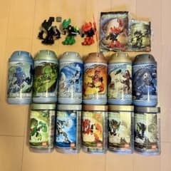 LEGO BIONICLE】初期トーア全6種＋ボロック5体 缶・説明書付 美品 