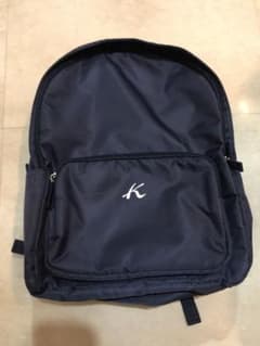 キタムラ　リュック　折りたたみ　ネイビーのサムネイル
