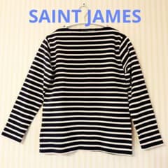 SAINT JAMES 】☆ストライプ☆ 長袖 Tシャツ - メルカリ