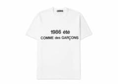 COMME des GARÇONS 1986 été Tシャツ 新品 正規品 M
