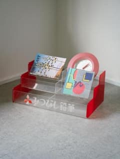 70-80's みつびし鉛筆 アクリルシェルフ 棚・ケース レトロポップ 什器 70-80's みつびし鉛筆 アクリルシェルフ 棚・ケース レトロポップ 什器
