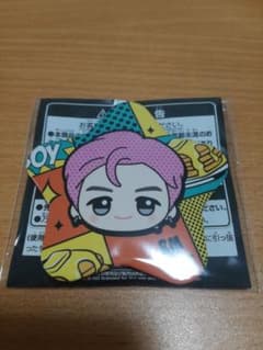 TinyTAN Butter 치비구루미 스타형 빅캔 배지 RM